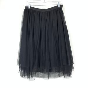 Isaac Mizrahi For Target Tulle A-Line Ballet Style Skirt Womens Sz Small Black
